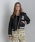 《WOMAN／直営店限定》LIGHT SIGNATURE VARSITY JACKET