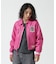 《WOMAN／直営店限定》LIGHT SIGNATURE VARSITY JACKET
