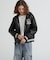 《WOMAN》SIGNATURE HOODED LEATHER