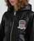《WOMAN》SIGNATURE HOODED LEATHER