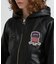 《WOMAN》SIGNATURE HOODED LEATHER