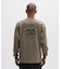 STENCIL L／S T-SHIRT