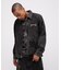 LEATHER PATCH DENIM JACKET