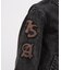 LEATHER PATCH DENIM JACKET