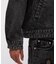 LEATHER PATCH DENIM JACKET