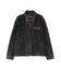LEATHER PATCH DENIM JACKET