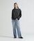 COLOR BLOCK MILITARY PULLOVER