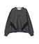COLOR BLOCK MILITARY PULLOVER