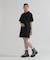SHORT-SLEEVE MILITARY MINI SHIRT DRESS
