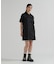 SHORT-SLEEVE MILITARY MINI SHIRT DRESS
