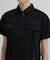 SHORT-SLEEVE MILITARY MINI SHIRT DRESS