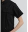 SHORT-SLEEVE MILITARY MINI SHIRT DRESS
