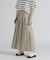 MILITARY POCKET BELT POUCH PLEATED SKIRT