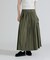 MILITARY POCKET BELT POUCH PLEATED SKIRT