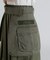 MILITARY POCKET BELT POUCH PLEATED SKIRT