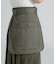 MILITARY POCKET BELT POUCH PLEATED SKIRT