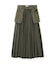 MILITARY POCKET BELT POUCH PLEATED SKIRT