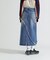 WAPPEN DENIM LONG SKIRT