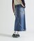 WAPPEN DENIM LONG SKIRT