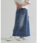 WAPPEN DENIM LONG SKIRT