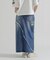 WAPPEN DENIM LONG SKIRT