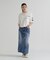 WAPPEN DENIM LONG SKIRT
