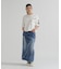 WAPPEN DENIM LONG SKIRT
