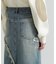 WAPPEN DENIM LONG SKIRT