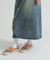 WAPPEN DENIM LONG SKIRT