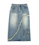 WAPPEN DENIM LONG SKIRT