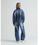 WAPPEN BARREL LEG DENIM PANTS