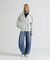 WAPPEN BARREL LEG DENIM PANTS