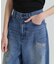 WAPPEN BARREL LEG DENIM PANTS