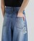 WAPPEN BARREL LEG DENIM PANTS