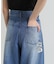 WAPPEN BARREL LEG DENIM PANTS