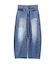WAPPEN BARREL LEG DENIM PANTS
