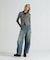 WAPPEN BARREL LEG DENIM PANTS