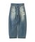 WAPPEN BARREL LEG DENIM PANTS