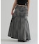 DENIM MERMAID CARGO SKIRT