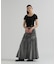 DENIM MERMAID CARGO SKIRT