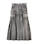 DENIM MERMAID CARGO SKIRT