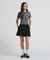 NYLON SKIRT-LIKE PLEATED SKIRT