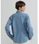 《WOMAN》DENIM SHIRT WITH GRAFFITI PRINT