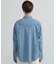 《WOMAN》DENIM SHIRT WITH GRAFFITI PRINT