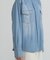 《WOMAN》DENIM SHIRT WITH GRAFFITI PRINT
