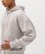 ACID WASH ZIP UP HOODIE