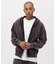 ACID WASH ZIP UP HOODIE