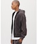 ACID WASH ZIP UP HOODIE