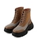《直営店限定》LACE UP PLATFORM BOOTS／レースアッププラットフォームブーツ