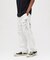 AGED LOOK STENCIL CHINO PANTS